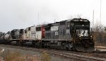 NS 8705 leads train 350 eastbound